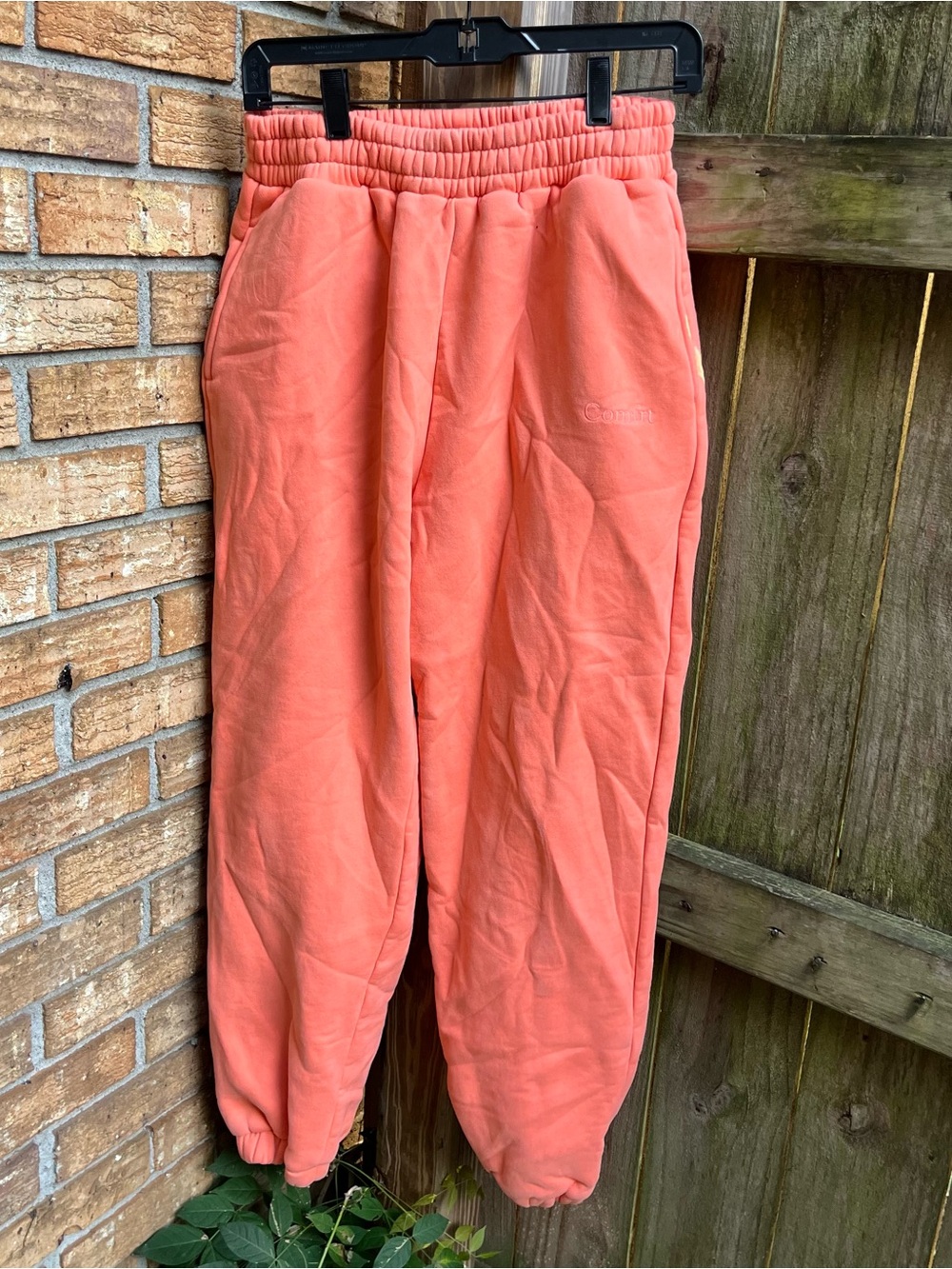 Comfrt Coral Track Joggers for Women - Elastic Waist & Pockets